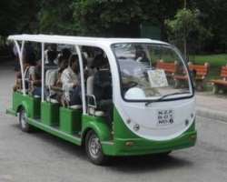 To conserve the environment and provide a feel like their natural habitat to the animals, visitors are strictly prohibited to use private vehicles in 